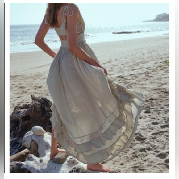 NWT Free People Santa Maria Maxi Dress in Rare Sold Out Color - Picture 2 of 9